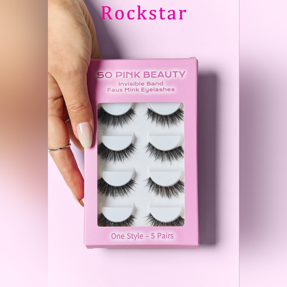 So Pink Beauty Rock Star Faux Mink Eyelashes